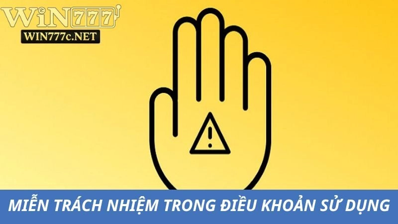 Miễn trừ trách nhiệm không thể thiếu trong điều khoản