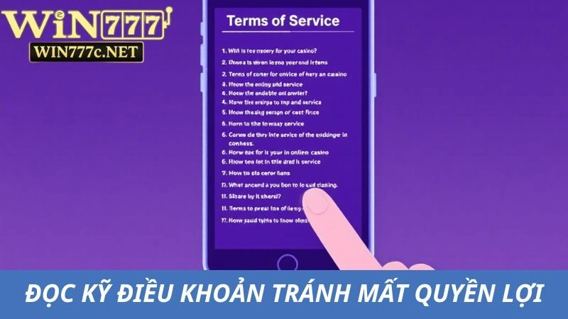 Đọc kỹ điều khoản để không bỏ lỡ quyền lợi