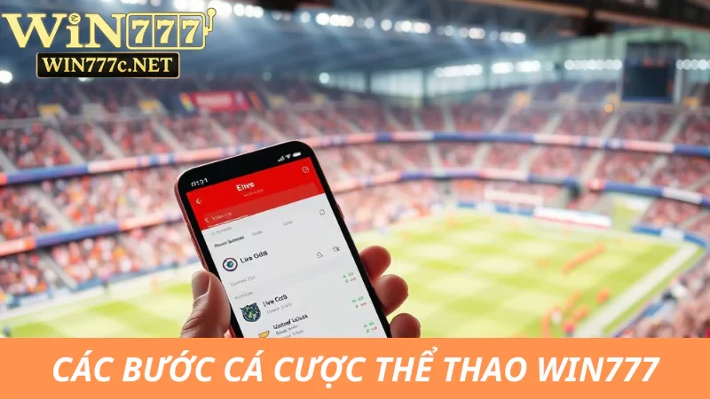 Hướng dẫn tham gia đặt cược thể thao Win777 cho newbie