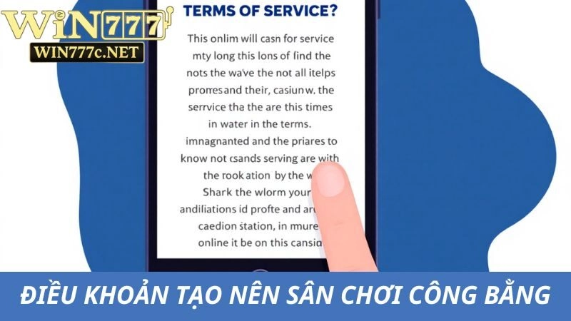 Win777 có thể thay đổi hoặc bổ sung điều khoản sử dụng