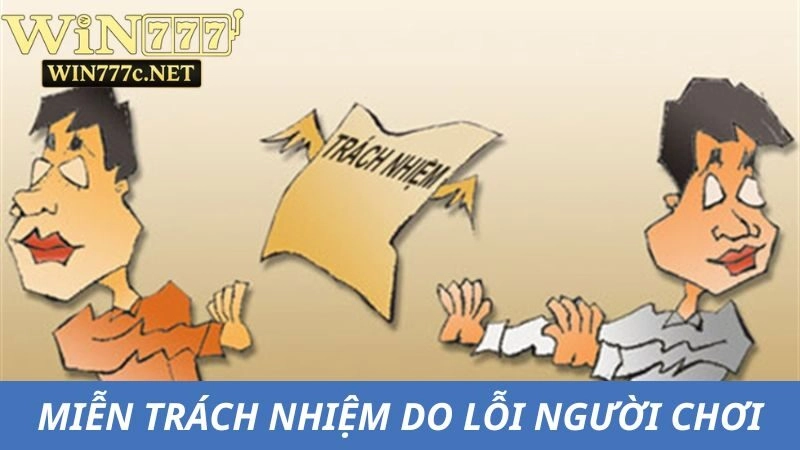 Miễn trừ trách nhiệm khi người chơi làm rò rỉ thông tin