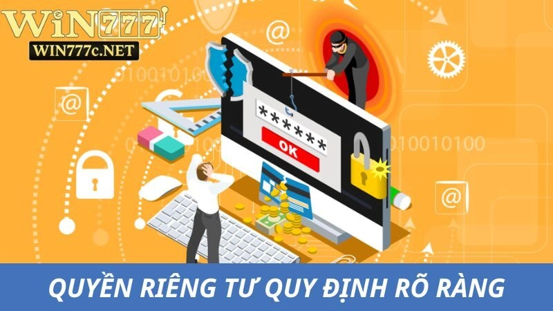 Chính sách quyền riêng tư quy định rõ ràng
