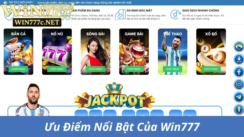 Giới thiệu Win777 - Ưu điểm nổi bật