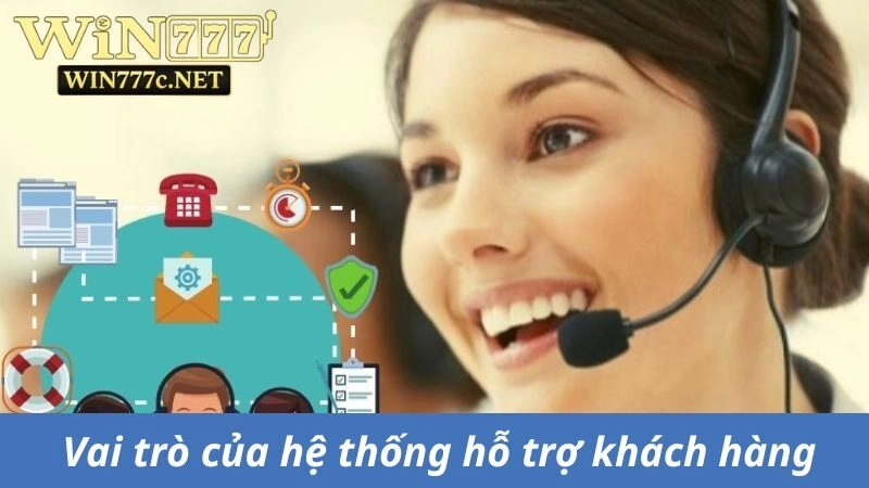 Vai trò của hệ thống hỗ trợ khách hàng
